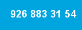 926 883 31 54